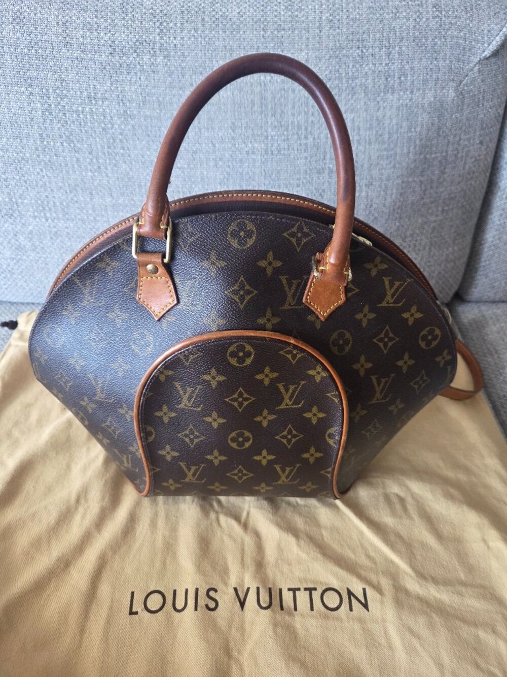Authentic Louis Vuitton Monogram Ellipse Bag